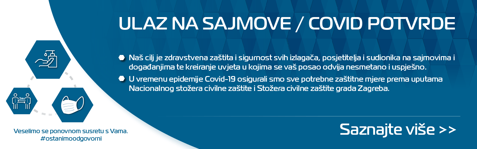Zagrebački velesajam - Sigurnosne-zdravstvene mjere